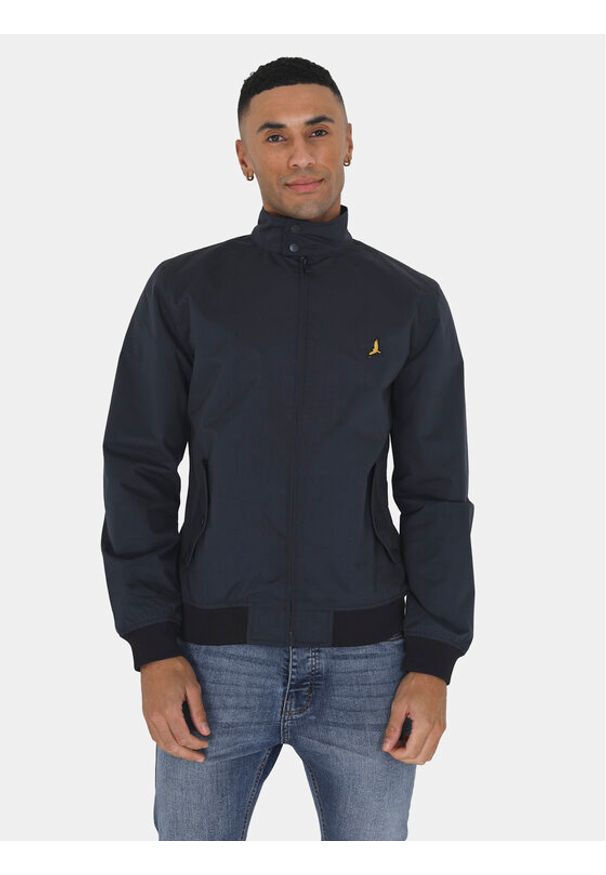 Brave Soul Kurtka bomber MJK-FALCONNAVY Granatowy Straight Fit. Kolor: niebieski. Materiał: syntetyk