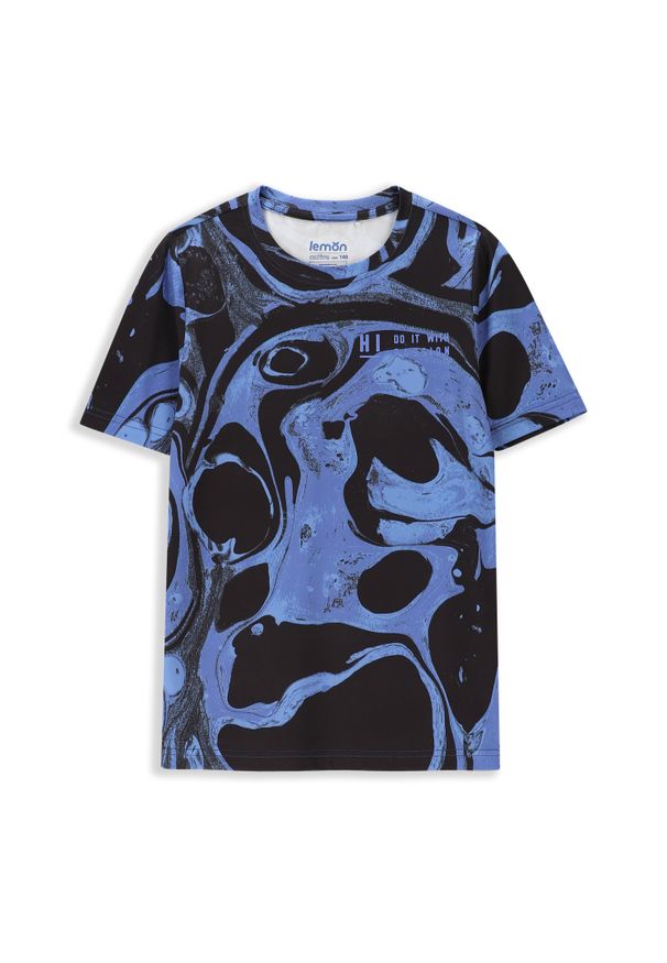 Koszulka sportowa dla dzieci Lemon Explore WL4 z krótkim rękawem. Kolor: wielokolorowy. Materiał: poliester, elastan. Długość rękawa: krótki rękaw. Długość: krótkie