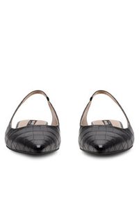 Nine West Baleriny AAFIA JF2187-1 Czarny. Kolor: czarny. Materiał: materiał #2