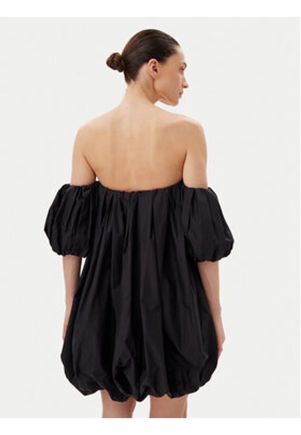 Pinko - PINKO Sukienka letnia 105211 A2LD Z99 Czarny Regular Fit. Kolor: czarny. Materiał: bawełna. Sezon: lato