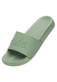Kubota Klapki Basenowe Basic Plain. Kolor: zielony