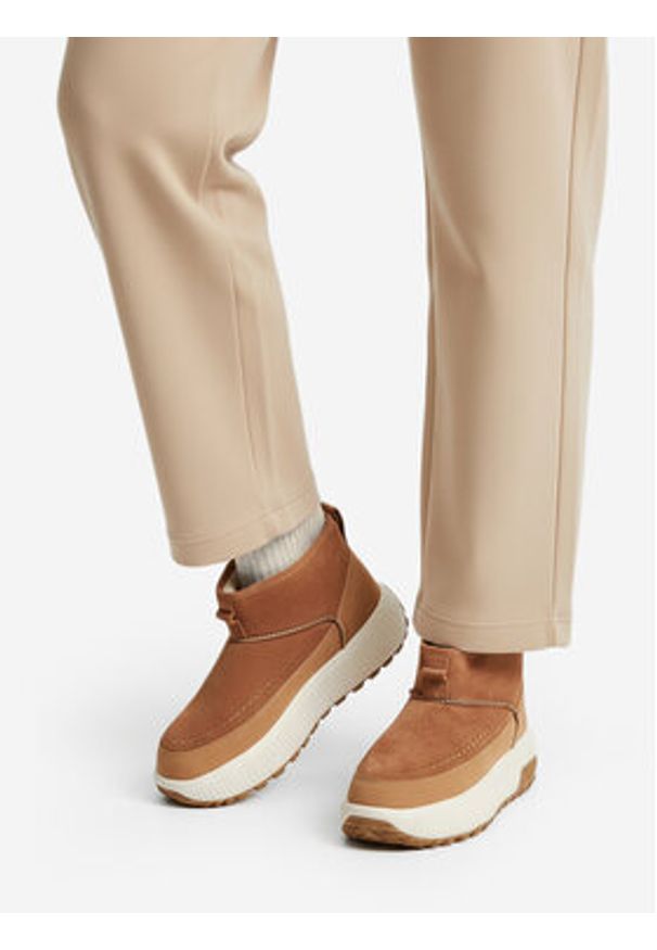 Roxy Śniegowce CEO-V12-1037 Beżowy. Kolor: beżowy. Materiał: materiał