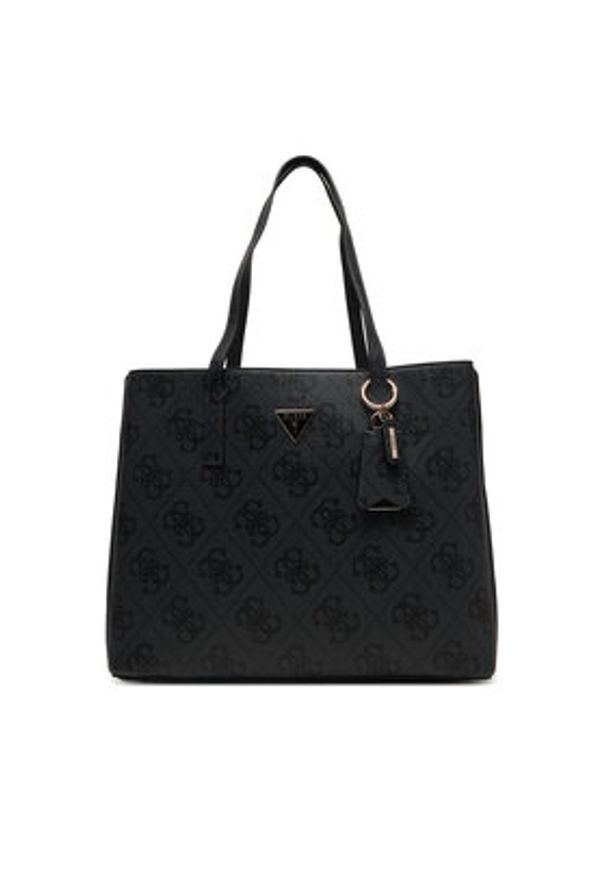 Guess Torebka Meridian II HWOS69 74230 Szary. Kolor: szary. Materiał: skórzane