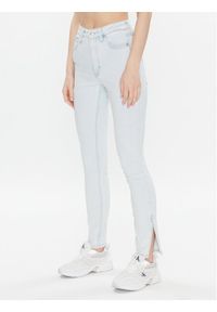 Calvin Klein Jeans Jeansy J20J220630 Niebieski Skinny Fit. Kolor: niebieski