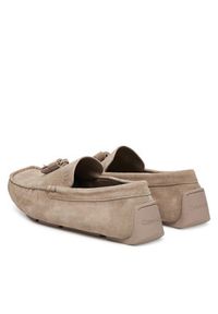 Calvin Klein Mokasyny Driver Tassels Su HM0HM02028 Beżowy. Kolor: beżowy. Materiał: zamsz, skóra #4
