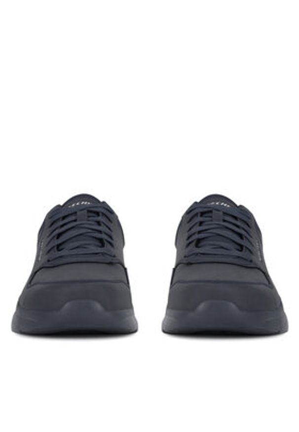 skechers - Skechers Sneakersy LIBRATION 8790157 DKNV Granatowy. Kolor: niebieski. Materiał: syntetyk, materiał