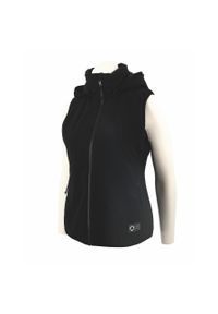 FLEX-ON - Damska kurtka bez rękawów z kapturem Flex-On. Typ kołnierza: kaptur. Kolor: czarny. Materiał: puch. Długość rękawa: bez rękawów #1