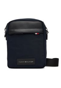TOMMY HILFIGER - Tommy Hilfiger Saszetka Th Nylon Mini Reporter AM0AM13618 Granatowy. Kolor: niebieski. Materiał: materiał