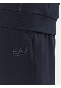 EA7 Emporio Armani Dres 7M000243 AF10377 UB102 Granatowy Regular Fit. Kolor: niebieski. Materiał: bawełna