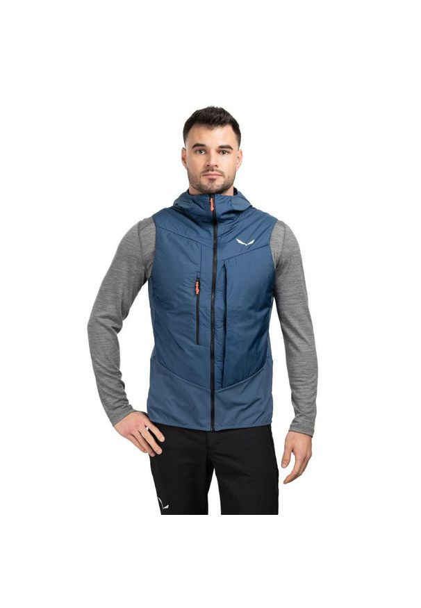 Salewa - Kamizelka trekkingowa męska Sella Dst/Twr Hyb. Kolor: niebieski