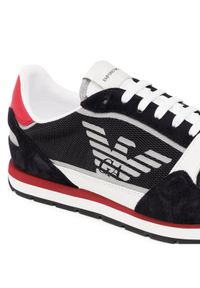 Emporio Armani Sneakersy X4X537 XM678 N495 Czarny. Kolor: czarny #10