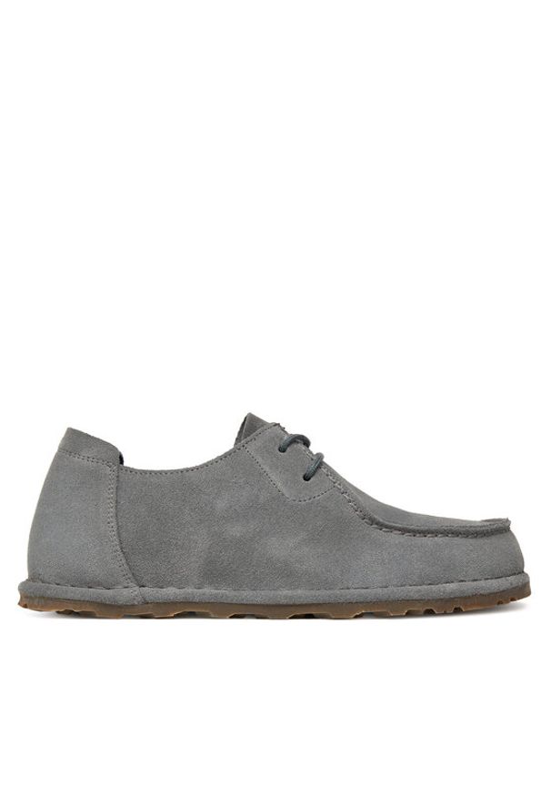 Birkenstock Półbuty Utti Lace 1030132 Szary. Kolor: szary. Materiał: zamsz, skóra