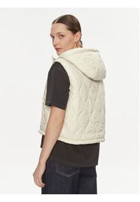 only - ONLY Bezrękawnik Valentina 15315383 Écru Regular Fit. Kolor: kremowy. Materiał: syntetyk. Długość rękawa: bez rękawów #6