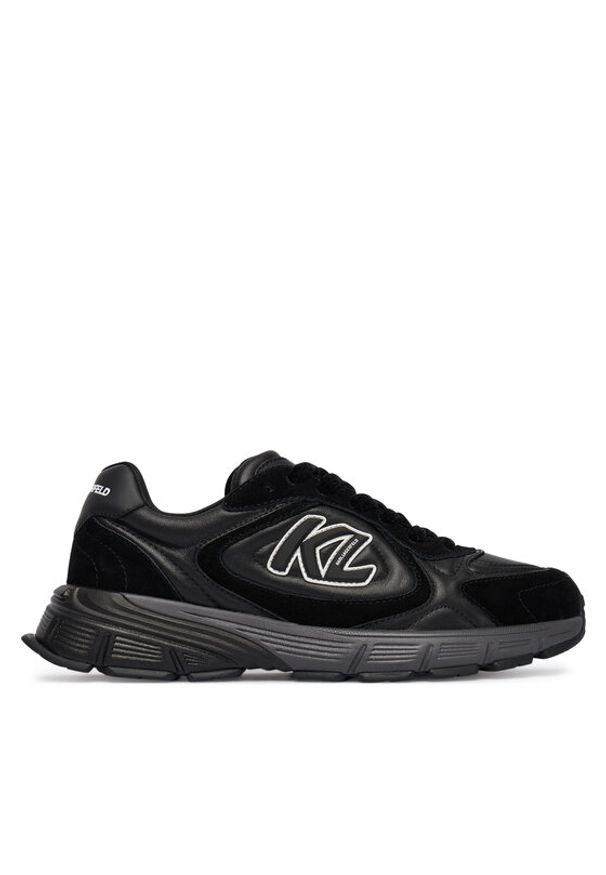 Karl Lagerfeld - KARL LAGERFELD Sneakersy KL55523 Czarny. Kolor: czarny. Materiał: skóra
