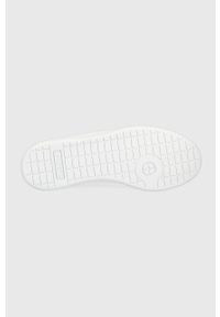 Lacoste sneakersy dziecięce 741SUJ0003 kolor biały. Nosek buta: okrągły. Zapięcie: sznurówki. Kolor: biały. Materiał: guma #5