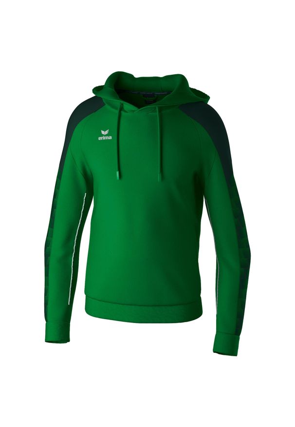 ERIMA - Bluza z kapturem dla dzieci Erima Evo Star. Typ kołnierza: kaptur. Kolor: zielony