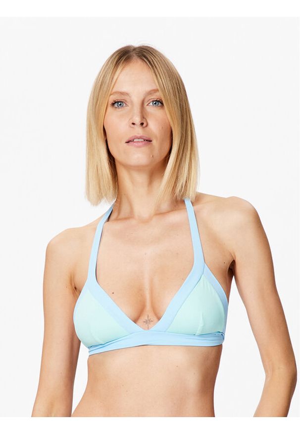 United Colors of Benetton - United Colors Of Benetton Góra od bikini 3P5H5R02A Niebieski. Kolor: niebieski. Materiał: syntetyk