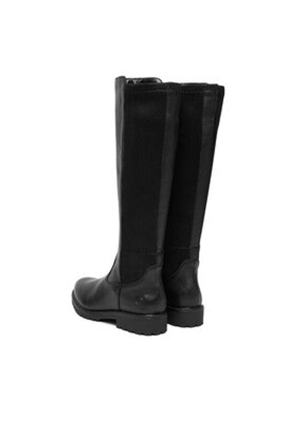 Remonte Kozaki CEO-R6594-00 Czarny. Kolor: czarny. Materiał: skóra