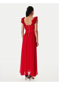Morgan Sukienka wieczorowa 251-RISSAL Czerwony Regular Fit. Kolor: czerwony. Materiał: syntetyk. Styl: wizytowy #2