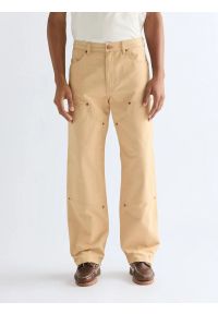 Wrangler - MESKIE SPODNIE WRANGLER DOUBLE KNEE CARPENTER GOLDEN WHEAT 112377856 #1