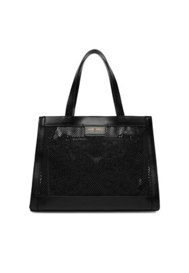 Nine West Torebka CEO-Wall Street Glow-KY319 Czarny. Kolor: czarny. Styl: street