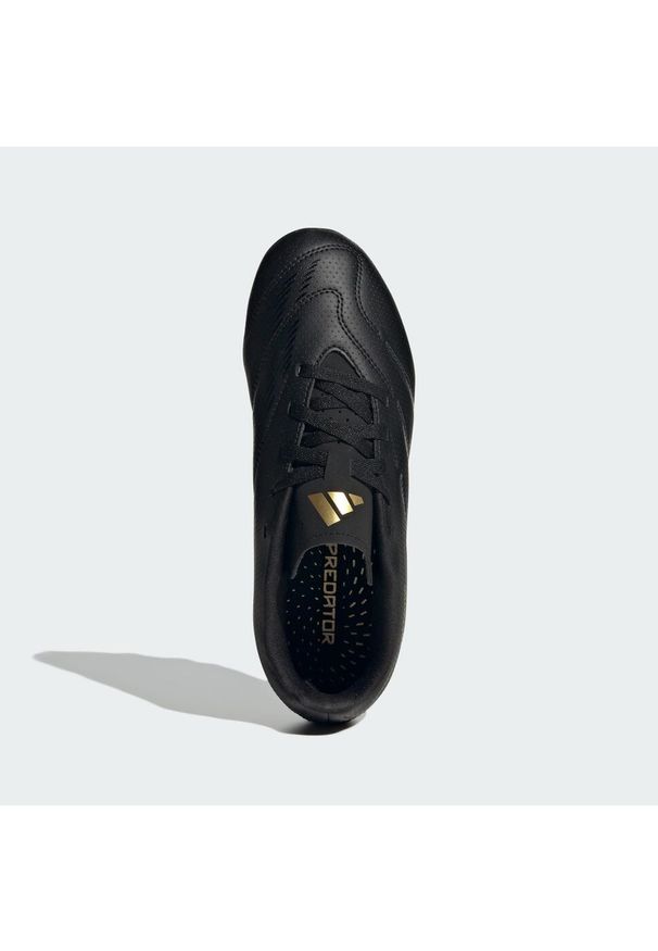 Adidas - Buty Predator Club FXG Kids. Kolor: żółty, wielokolorowy, czarny, szary. Materiał: materiał