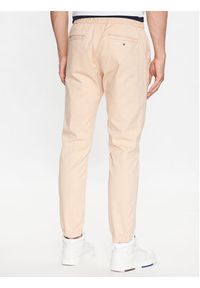 Tommy Jeans Joggery DM0DM16760 Beżowy Slim Fit. Kolor: beżowy. Materiał: bawełna #4