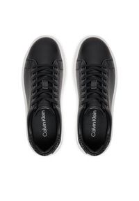 Calvin Klein Sneakersy CALVIN KLEIN-HW0HW02301 BEH Czarny. Kolor: czarny. Materiał: skóra #6