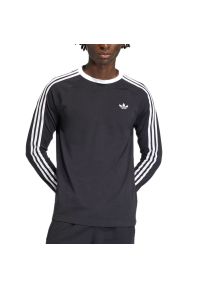 Adidas - Koszulka męska adidas Originals 3-Stripes KE3546 - czarna. Kolor: czarny. Materiał: bawełna. Długość rękawa: krótki rękaw. Długość: krótkie #1