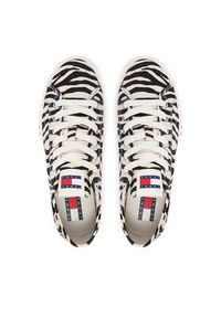 TOMMY HILFIGER - Tommy Hilfiger Tenisówki Archive EN0EN03071 Kolorowy. Materiał: materiał. Wzór: kolorowy #4
