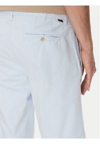 Robe di Kappa Szorty materiałowe Oris 600BTI0 Błękitny Slim Fit. Kolor: niebieski. Materiał: bawełna #3
