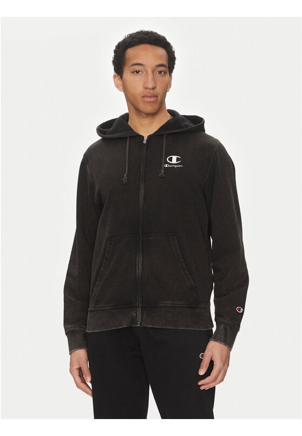 Champion Bluza 221177 Czarny Regular Fit. Kolor: czarny. Materiał: syntetyk, bawełna