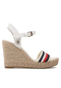 TOMMY HILFIGER - Espadryle Tommy Hilfiger. Kolor: biały #1