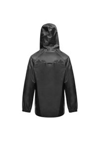Regatta - Kurtka Wodoodporna Dziecięca. Kolor: czarny. Styl: sportowy. Sport: turystyka piesza #2
