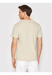 Polo Ralph Lauren T-Shirt 710671438203 Beżowy Slim Fit. Typ kołnierza: polo. Kolor: beżowy. Materiał: bawełna #3