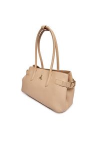 Patrizia Pepe Torebka 8B0305/L162 Beżowy. Kolor: beżowy. Materiał: skórzane #4