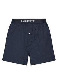 Lacoste Komplet 3 par bokserek 7H1283 Granatowy. Kolor: niebieski. Materiał: bawełna #3