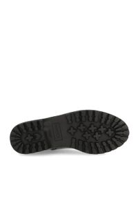 MEXX - Mexx Botki skórzane Flame damskie kolor czarny na płaskim obcasie. Nosek buta: okrągły. Kolor: czarny. Materiał: skóra. Obcas: na obcasie. Wysokość obcasa: niski #7