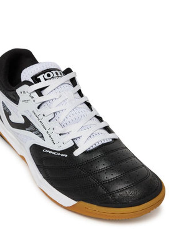 Joma Buty do piłki nożnej Cancha 2501 CANS2501IN Czarny. Kolor: czarny. Materiał: skóra
