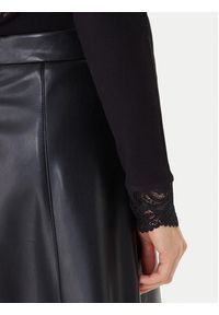 Morgan Body 251-TDENTY Czarny Slim Fit. Kolor: czarny. Materiał: wiskoza