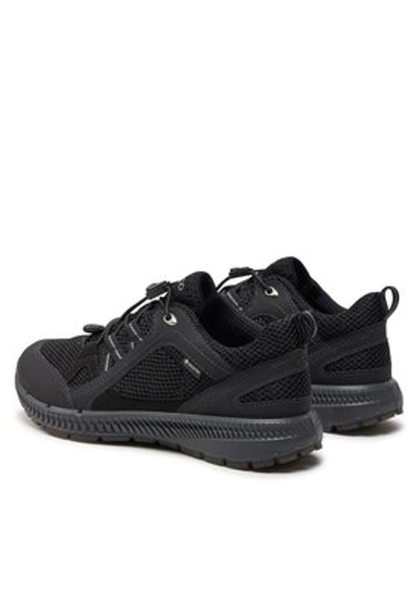 ecco - ECCO Trekkingi Terracruise II W GORE-TEX 84306351052 Czarny. Kolor: czarny. Materiał: materiał