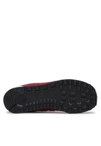 New Balance Sneakersy GC574NX1 Bordowy. Kolor: czerwony. Materiał: skóra. Model: New Balance 574 #4