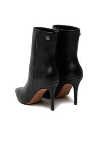 Nine West Botki CEO-NADINE-01 Czarny. Kolor: czarny. Materiał: skóra, materiał #7