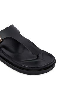 Patrizia Pepe Japonki PPJ405.31 Czarny. Kolor: czarny. Materiał: skóra #4