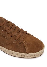 Guess Espadryle FMJMAL SUE12 Brązowy. Kolor: brązowy. Materiał: skóra, zamsz #2