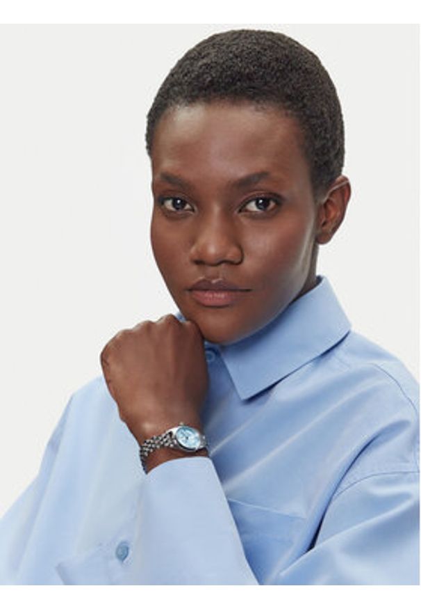 Daniel Wellington Zegarek Ophelia Mini 22 DW00100809 Srebrny. Kolor: srebrny