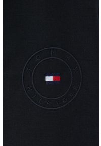 TOMMY HILFIGER - Tommy Hilfiger parka damska kolor czarny przejściowa. Okazja: na co dzień. Typ kołnierza: kaptur. Kolor: czarny. Długość: długie. Styl: casual #4