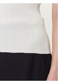 Hugo - HUGO Sweter Sarepilk 50542597 Écru Slim Fit. Materiał: wiskoza