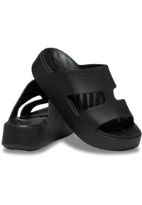 Crocs - Getaway Platform Sandal dla kobiet. Kolor: czarny. Obcas: na platformie