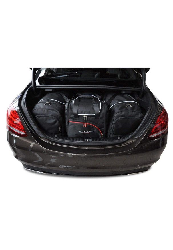 KJUST - Torby Do Bagażnika Mercedes-Benz C Limousine 2013-2021 4Szt Kjust. Kolor: czarny. Styl: sportowy